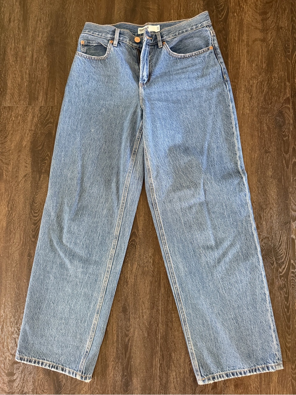 Garage low rise baggy jeans
